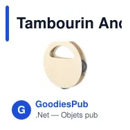 Tambourin Andex - Miniature 1