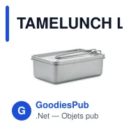 TAMELUNCH Lunchbox en acier inox - Miniature 1