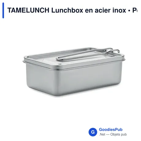 TAMELUNCH Lunchbox en acier inox