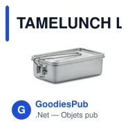 TAMELUNCH Lunchbox en acier inox - Miniature 4