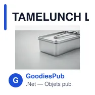 TAMELUNCH Lunchbox en acier inox - Miniature 7