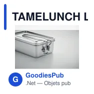 TAMELUNCH Lunchbox en acier inox - Miniature 9