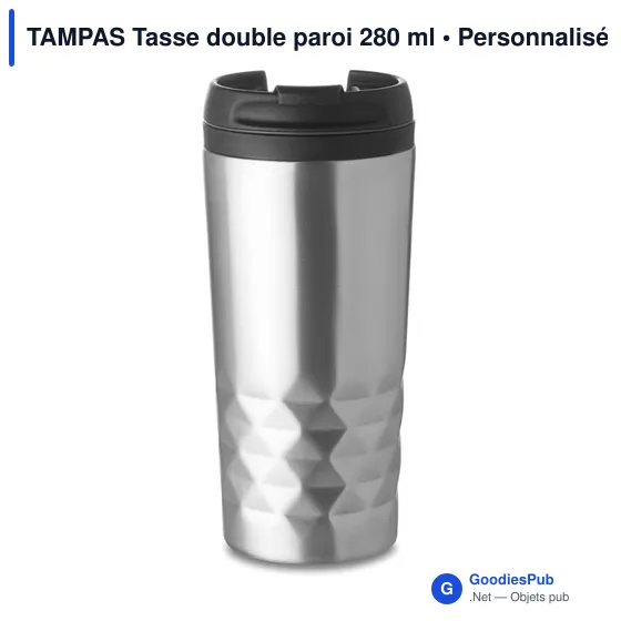 TAMPAS Tasse double paroi 280 ml - Image 2