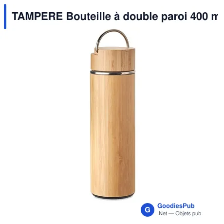 TAMPERE Bouteille à double paroi 400 ml
