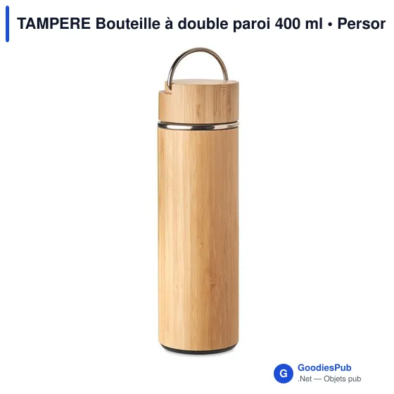 TAMPERE Bouteille à double paroi 400 ml - Image 1