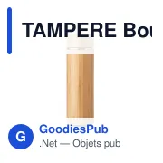 TAMPERE Bouteille à double paroi 400 ml - Miniature 2