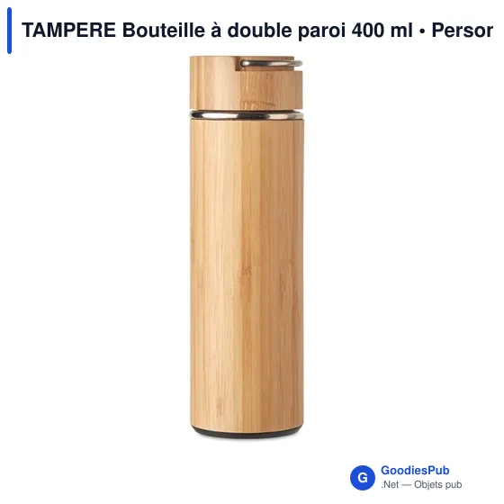TAMPERE Bouteille à double paroi 400 ml - Image 2