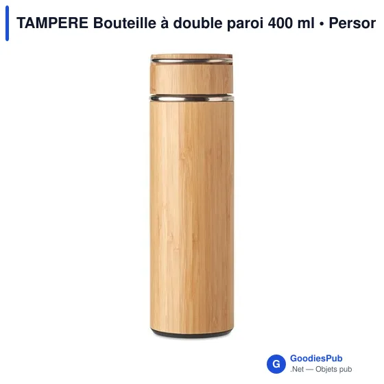 TAMPERE Bouteille à double paroi 400 ml - Image 4