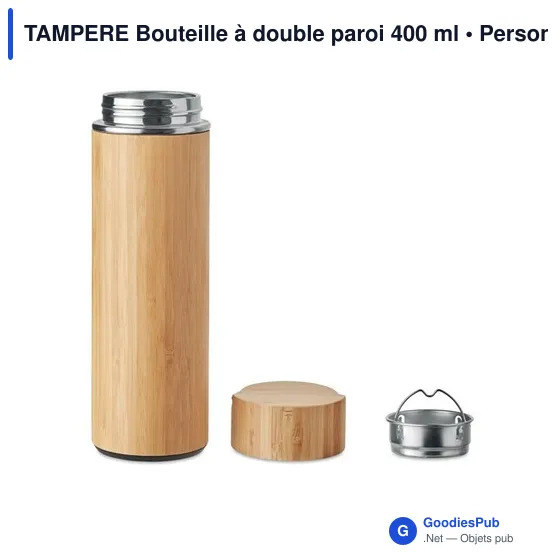 TAMPERE Bouteille à double paroi 400 ml - Image 5