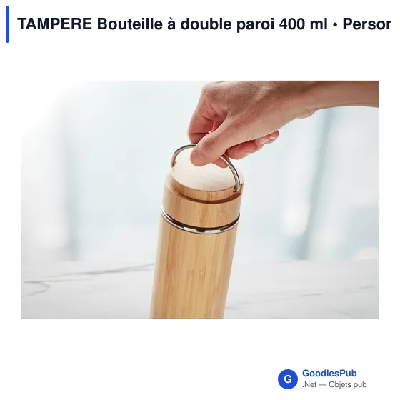 TAMPERE Bouteille à double paroi 400 ml - Image 6