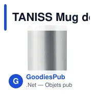 TANISS Mug double paroi 300 ml - Miniature 2