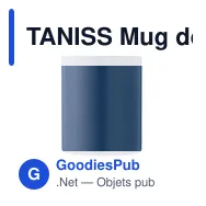 TANISS Mug double paroi 300 ml - Miniature 11