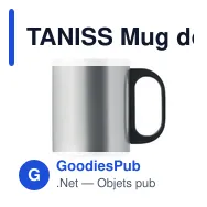 TANISS Mug double paroi 300 ml - Miniature 3