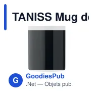 TANISS Mug double paroi 300 ml - Miniature 7