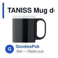 TANISS Mug double paroi 300 ml - Miniature 8