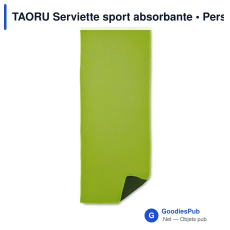 TAORU Serviette sport absorbante