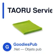 TAORU Serviette sport absorbante - Miniature 2