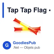 Tap Tap Flag - Miniature 3