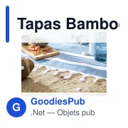 Planche à découper personnalisable Tapas Bamboo Board XL avec logo - Miniature 3