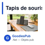 Tapis de souris personnalisable à induction avec logo - Selene - Miniature 6
