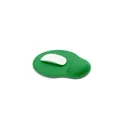 Variante vert - Tapis de souris personnalisable Dario avec logo et repose-poignet