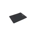 Variante Noir - Tapis de souris personnalisable avec chargeur sans fil 5W et logo - Polyester