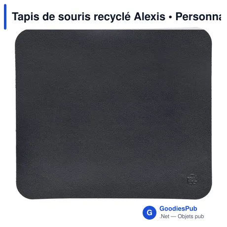Tapis de souris recyclé Alexis