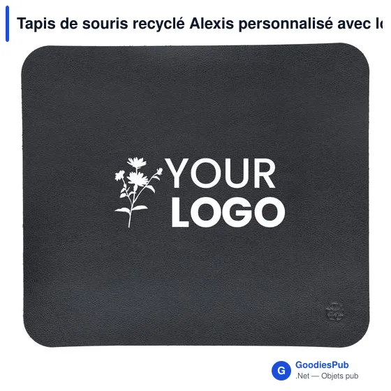 Tapis de souris recyclé Alexis - Image 4