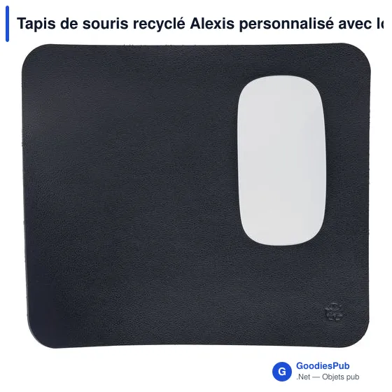 Tapis de souris recyclé Alexis - Image 5