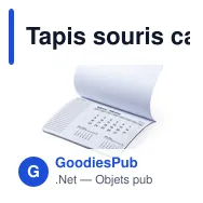 Tapis souris calendrier personnalisable avec logo entreprise - Rendux - Miniature 4
