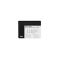 Variante noir - Tapis souris calendrier personnalisable avec logo entreprise - Rendux