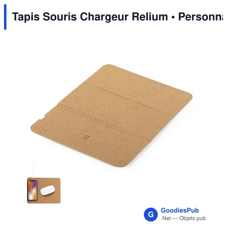 Tapis Souris Chargeur Relium