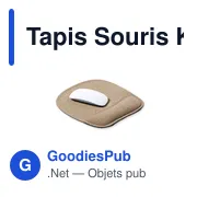 Tapis Souris Kaishen - Miniature 1