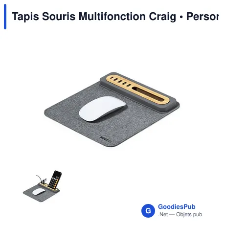 Tapis Souris Multifonction Craig