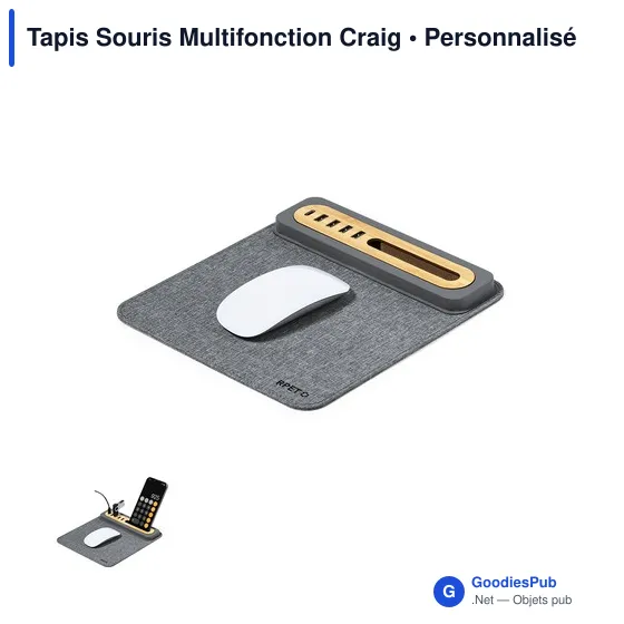Tapis Souris Multifonction Craig - Image 1