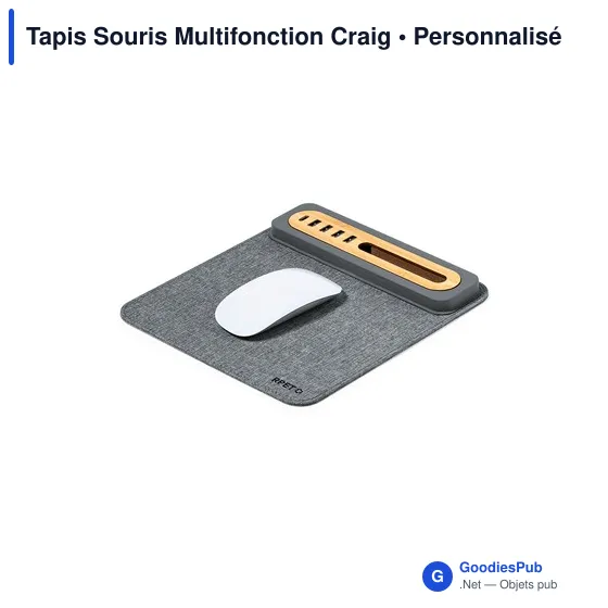 Tapis Souris Multifonction Craig - Image 3
