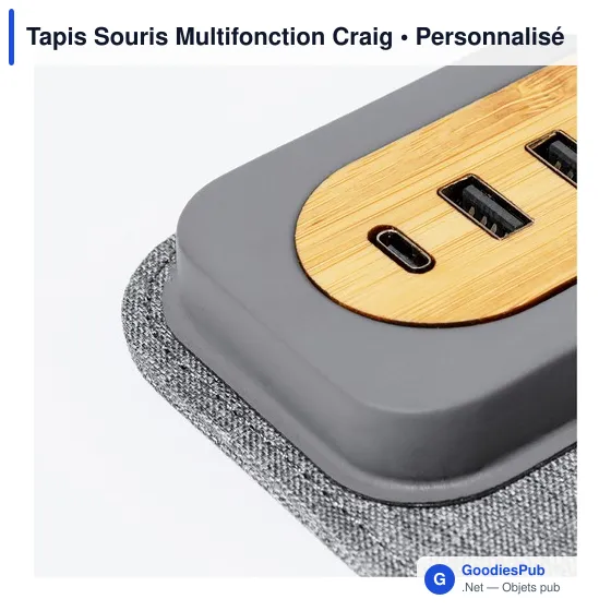 Tapis Souris Multifonction Craig - Image 5