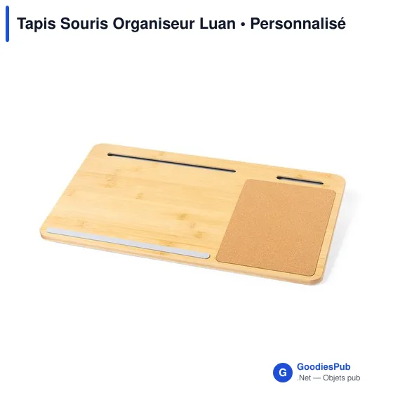 Tapis Souris Organiseur personnalisable Luan avec logo entreprise - Image 5