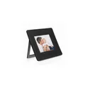 Variante noir - Tapis de souris personnalisable avec porte-photos pour logo entreprise