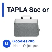 TAPLA Sac ordinateur feutre RPET - Miniature 2