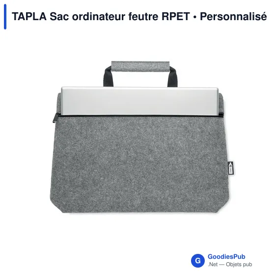 TAPLA Sac ordinateur feutre RPET - Image 2