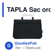 TAPLA Sac ordinateur feutre RPET - Miniature 11