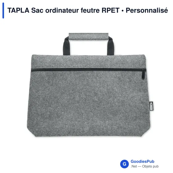 TAPLA Sac ordinateur feutre RPET - Image 3