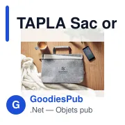 TAPLA Sac ordinateur feutre RPET - Miniature 4