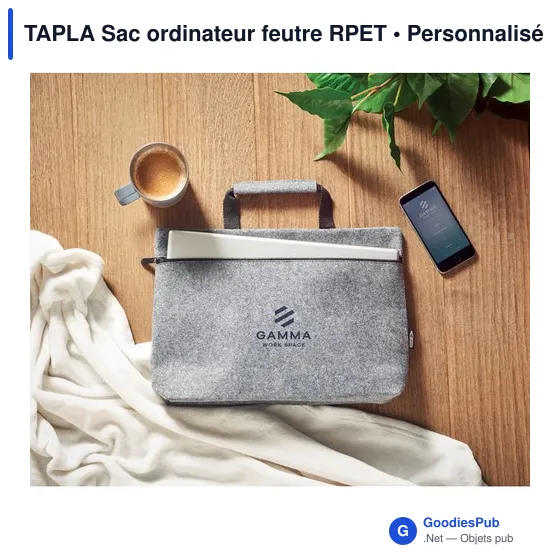 TAPLA Sac ordinateur feutre RPET - Image 4