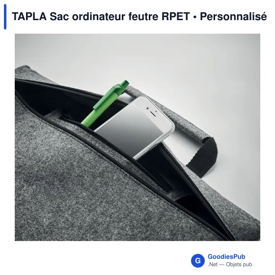 TAPLA Sac ordinateur feutre RPET - Image 5