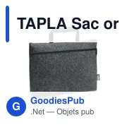 TAPLA Sac ordinateur feutre RPET - Miniature 6