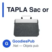TAPLA Sac ordinateur feutre RPET - Miniature 7