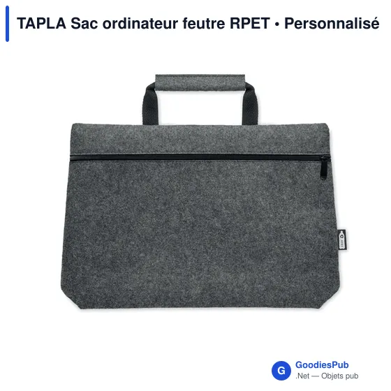 TAPLA Sac ordinateur feutre RPET - Image 8