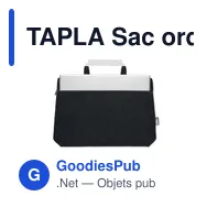 TAPLA Sac ordinateur feutre RPET - Miniature 10